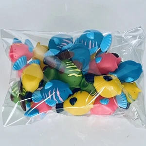 Lot of 24 Rubber Fish Water Bath Squirt Toys Ocean Sea Fish Party Favors - Picture 1 of 7