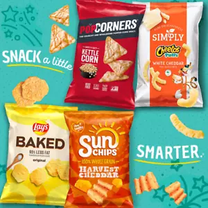 SunChips Multigrain Snacks, Variety Pack, 1 Ounce Pack of 40 - Picture 1 of 5