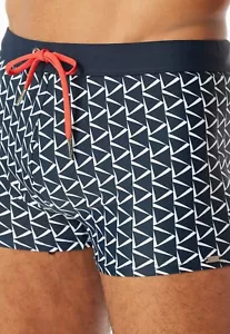 SCHIESSER Herren Bade-Retro-Shorts AQUA rececelt 5-9 M-3XL Badehose Swimmshort - Bild 1 von 8