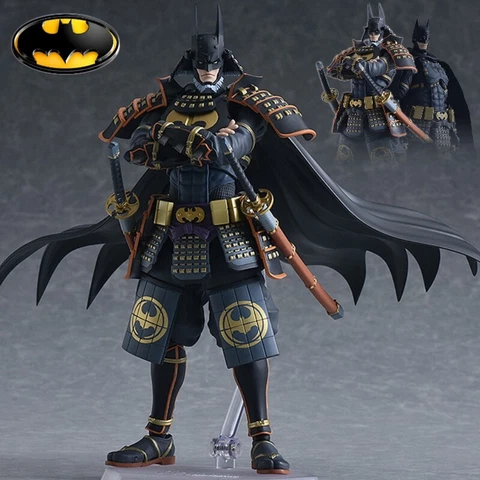 Ninja Samurai Batman Dark Knight PVC Joint Movable Action Figure Toys Maquette Cover