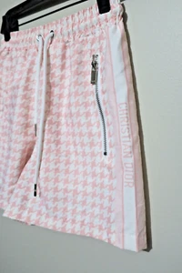 Dior Houndstooth Pink Bathing Suit Bottom Size S for Women - Excellent Condition - Picture 1 of 1