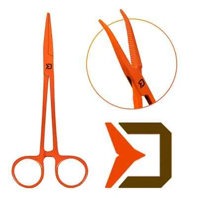 Hakenlöser ORANGE | Angelzange Angeln Raubfisch Zange Hakenlösezange Friedfisch - Bild 1 von 4