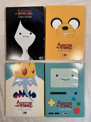 Adventure Time: The Complete Second Third Fourth Fifth 2-5 Seasons (4 DVD) - Image 1 of 4