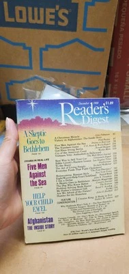 Reader's Digest Magazine December 1988 - Image 1 of 4