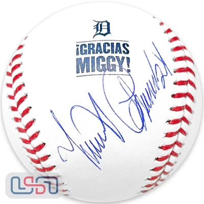 Miguel Cabrera Signed Rawlings ¡Gracias Miggy! Major League Baseball USA SM JSA - Image 1 of 4