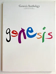 Genesis Anthology Hit & Run Music Pub. UK 25 Songs Piano Voice Guitar PB VG - Picture 1 of 7