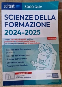 Scienze Della Formazione 3000 quiz - Foto 1 di 1