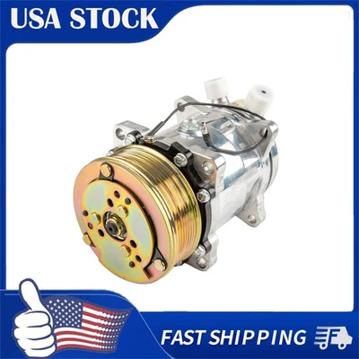 A/C Compressor For Jeep Wrangler 1987-90 CJ7 1985-1986 12V 7 Groove 2789632 - Изображение 1 из 4