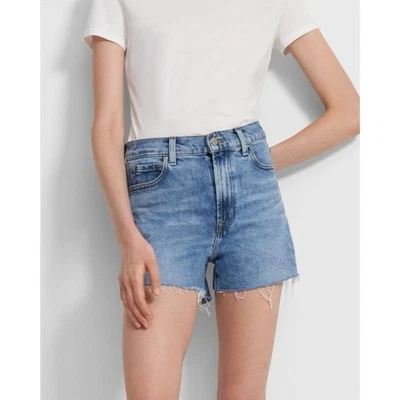 Pantalones Cortos de Jean de Tiro Alto Marca J Jules en Denim Elástico Rígido Cómodo - 24 Foto 1 de 4