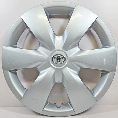 👀 UNA 2006-2008 Toyota Yaris # 61141 15" 6 radios tapacubos cubierta de rueda 42602-52320 Foto 1 de 4