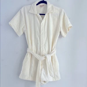 TERRY. Mameluco Towelling II Pareo Terry Paño Manga Corta Talla XS - Imagen 1 de 7