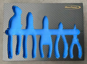 Snap-On Blue Point 5pc Pliers Set Tray for BPL501,no tools. - Picture 1 of 4