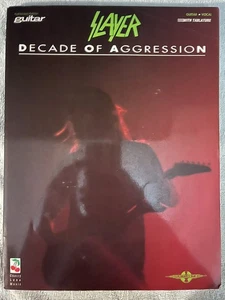 Slayer - Decade of Aggression - Guitar Tab / Tablature Book - Picture 1 of 3