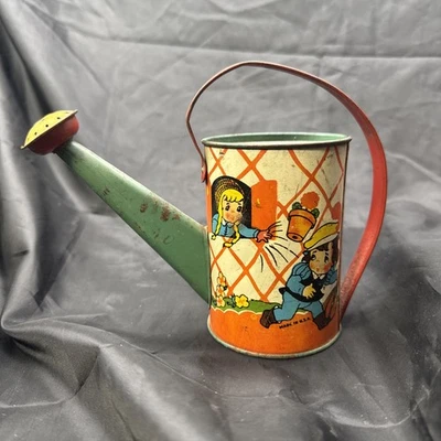 Regador de lata Ohio Art #76 por BHK Benjamin vintage frete grátis - Imagem 1 de 4