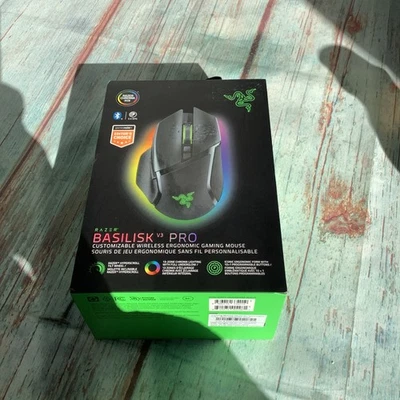 Razer Basilisk V3 Pro Black Edition Wireless Gaming Mouse | Brand New - Image 1 of 4