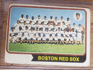 1974 Topps #567 Boston Red Sox Team Photo - Picture 1 of 2