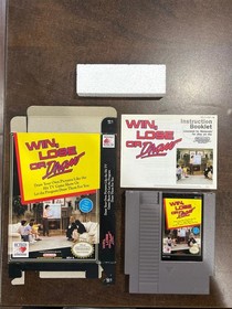 Win Lose or Draw Nintendo NES Complete CIB - Minty!