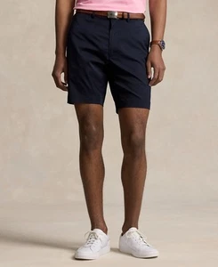 Polo Ralph Lauren Shorts Performance Men's 42W Collection Navy 9in Tailored Fit - Picture 1 of 7