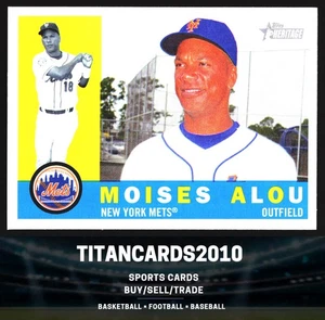 Moises Alou 2009 Topps Heritage New York Mets #287 - Picture 1 of 2