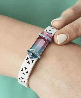 Держите коллективный летние закаты серебряный слиток подвеска слайдер розовый синий новый нераспакованный снят с производства - Изображение 1 из 4