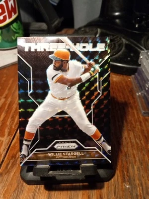 Willie Stargel Prizm Baseball Black Finite 1 Of 1 Card Extremely Rare - Image 1 of 4