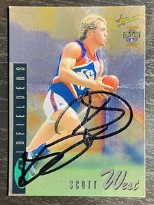 Scott West Signed 1996 AFL Centenary Select Western Bulldogs - Picture 1 of 1