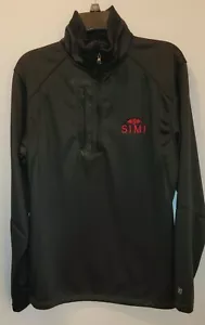 NEW (Other) MENS OGIO, SIMI WINERY, BLACK JACKET, SIZE MEDIUM, 1/4 ZIP & ZIP POC - Picture 1 of 4