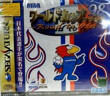Sega Saturn World Cup 98 France Road to Win Sega GS-9196 SS Video Game Used