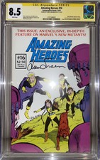 Simonson CGC 8.5 SS Amazing Heroes 16 1st New Mutants B4 Marvel Graphic Novel 4