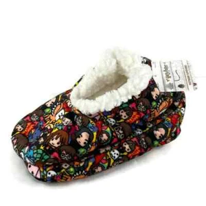 Harry Potter Zapatilla Calcetines Para Mujer ~ Zapato Talla 7-9.5 ~ Mundo Mágico NUEVO - Imagen 1 de 3