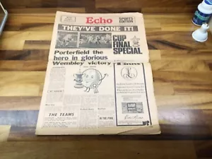 Sunderland Football Echo newspaper 1973 FA Cup Final Sunderland v Leeds 1-0 win - Picture 1 of 3