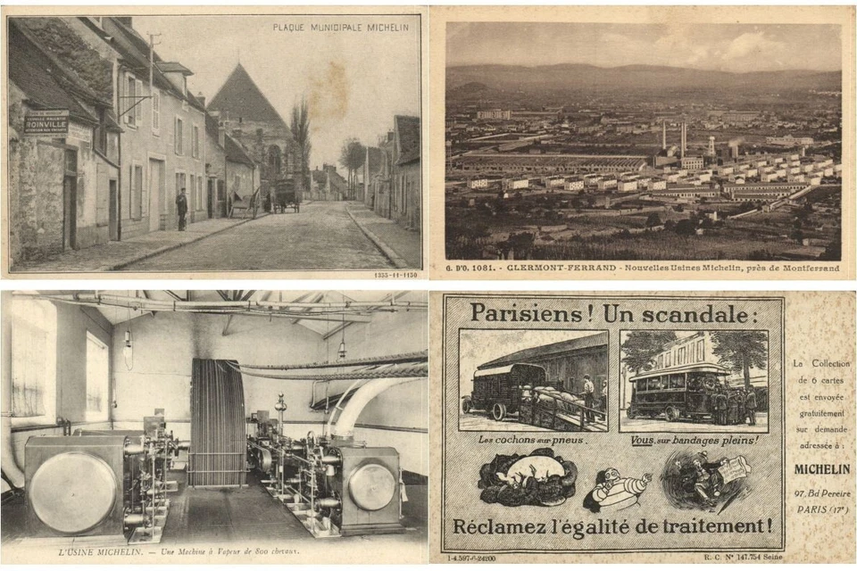 MICHELIN PUBLICIDAD COCHES NEUMÁTICOS 21 postales mayormente anteriores a 1940 (L5440) Foto 1 de 4