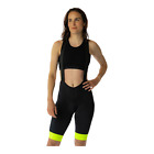 Padded Bib Shorts 2XL Sundried Womans Premium Cycling Triathlon Suspenders Neon