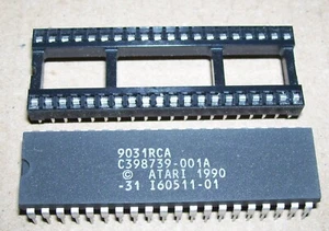 Neuf Atari 520 1040 Ste Mega Ordinateur 40 Broche Dma Ic C398739-001A & Prise - Photo 1/1