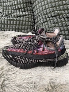 Adidas Yeezy Boost 350 V2 Yecheil Non Reflective Black Size Kanye West - Picture 1 of 7