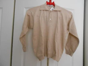 LE GUIGNOL--MADE IN ITALY--BONE 3 BUTTON WOOL SWEATER--SIZE 8---NWT - Picture 1 of 3