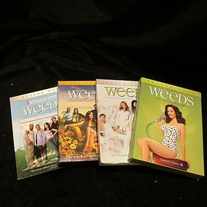 Weeds Seasons One thru Four DVD Box Sets  NR Comedy - Picture 1 of 6
