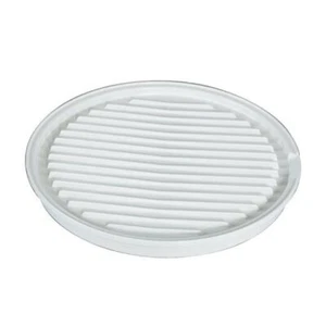 11 in. W x 11 in. L Microwave Bacon/Meat Rack White - Picture 1 of 2