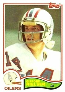 1982 Topps Gifford Nielsen #100 Football DNA Games