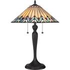 Quoizel TF1433T Tiffany Table Lamp Authentic Bronze