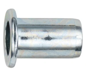 Wurth M5 Steel Rivnuts Open Nutserts Rivet Nuts 0917250 Flat Head 5mm 10mm 12.8 - Picture 1 of 2