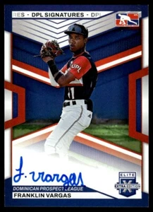 2023 PANINI ELITE EXTRA EDITION DPL SIGNATURES FRANKLIN VARGAS - Picture 1 of 2