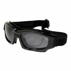 Edge HS116 Speke Low Profile Ballistic Safety Goggles w/Rx Insert