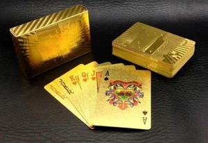 Playing Cards Plastic Poker Game Deck Pack Magic Gift Set - Picture 1 of 13