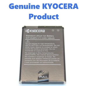 Kyocera SCP-42LBPS Standard Li-ion Rechargeable Battery in 3.7V 5.6Wh 1490mAh - Picture 1 of 2