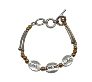 Pulsera Live Dream Love cierre palanca - Imagen 1 de 5