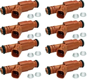 Fuel Injector Set for Dodge RAM 1500/Dakota, 2000-2003 Replacement Set of 8 - Bild 1 von 5