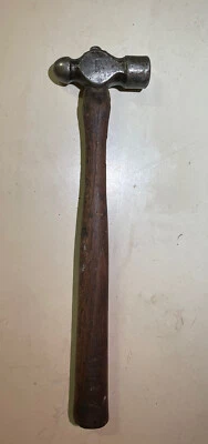 Herramienta de mango de madera vintage PLUMB Ball Peen Hammer 12-1/2" 12,5" Foto 1 de 4