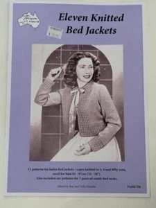 Paragon PARK73R - Eleven Bed Jackets + Socks Heritage Knitting Patterns - Picture 1 of 2