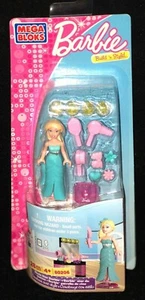 MEGA BLOKS BARBIE BUILD N STYLE # 80206 MOVIE STAR BARBIE BRAND NEW - Picture 1 of 2